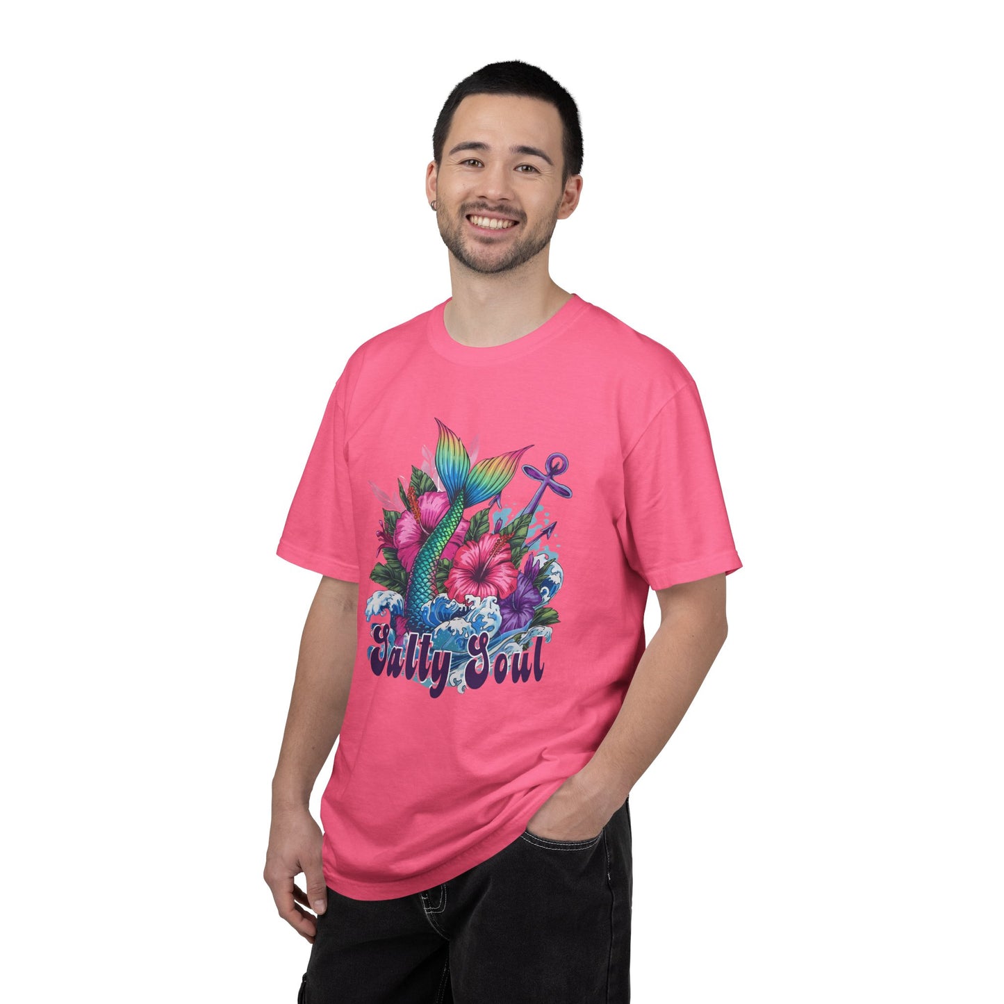 Salty Soul Mermaid Tail T-shirt