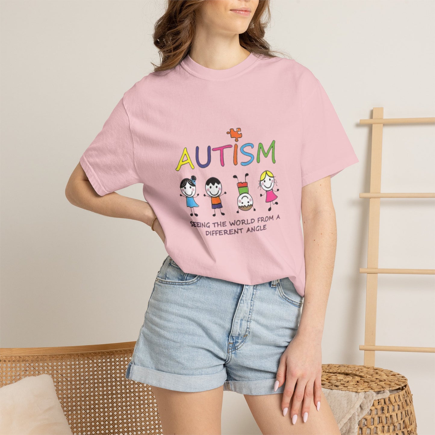 Autism, Seeing the World From a Different Angle T-shirt