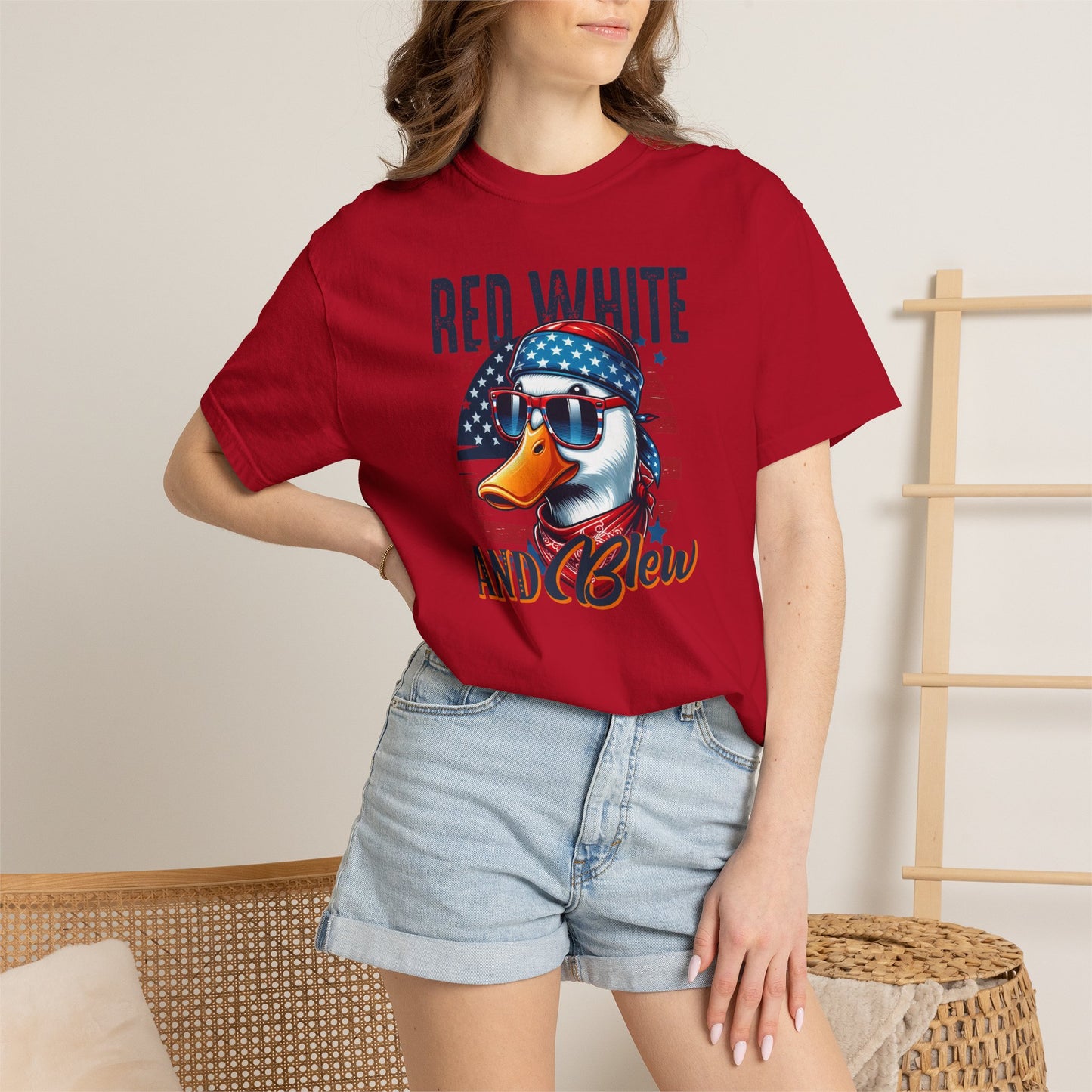 Patriotic Duck “Red White and Blew” T-Shirt