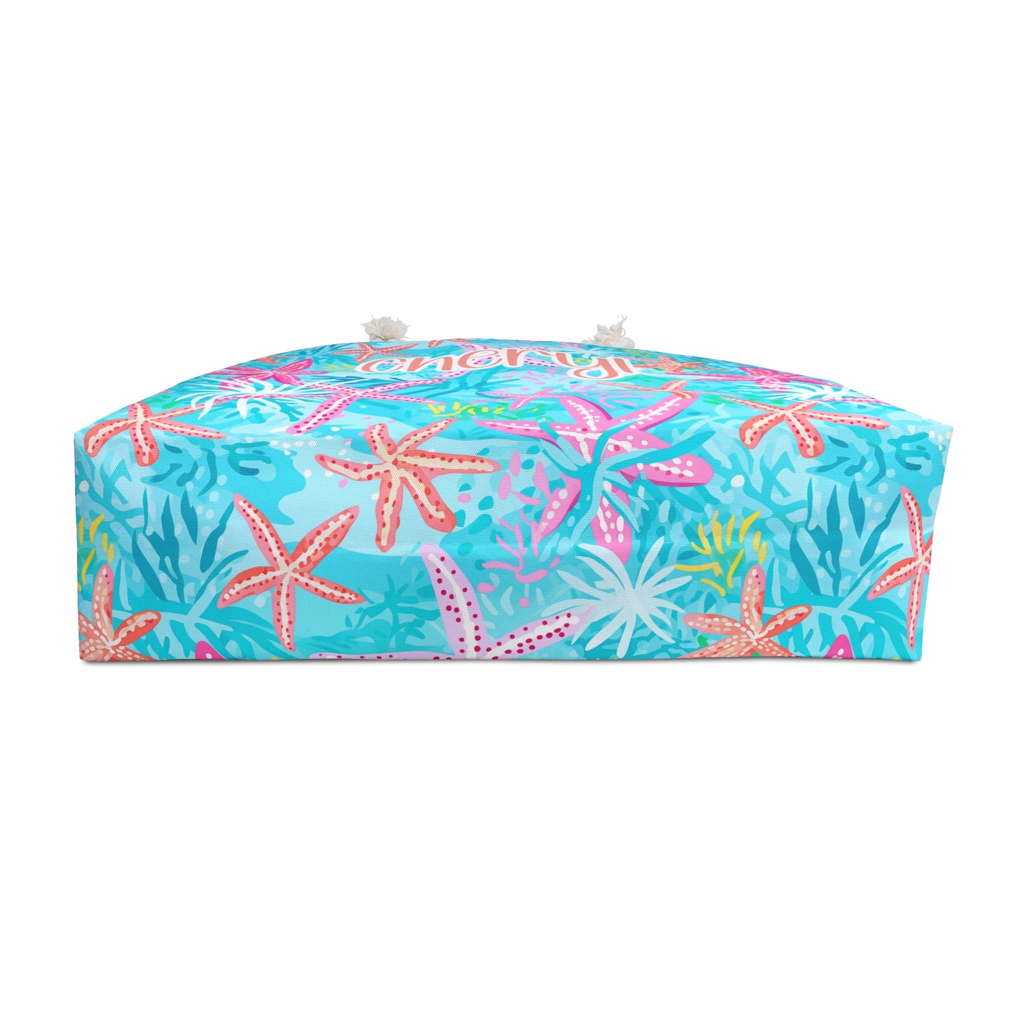 Starfish Beach Weekender Bag – Tropical Ocean Tote for Summer Getaways