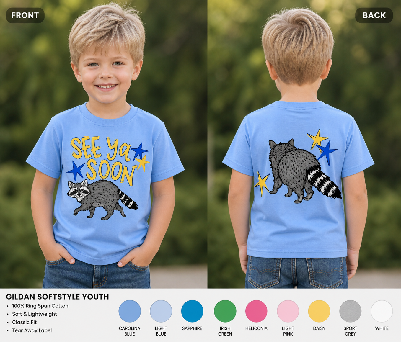 See ya soon- youth tee