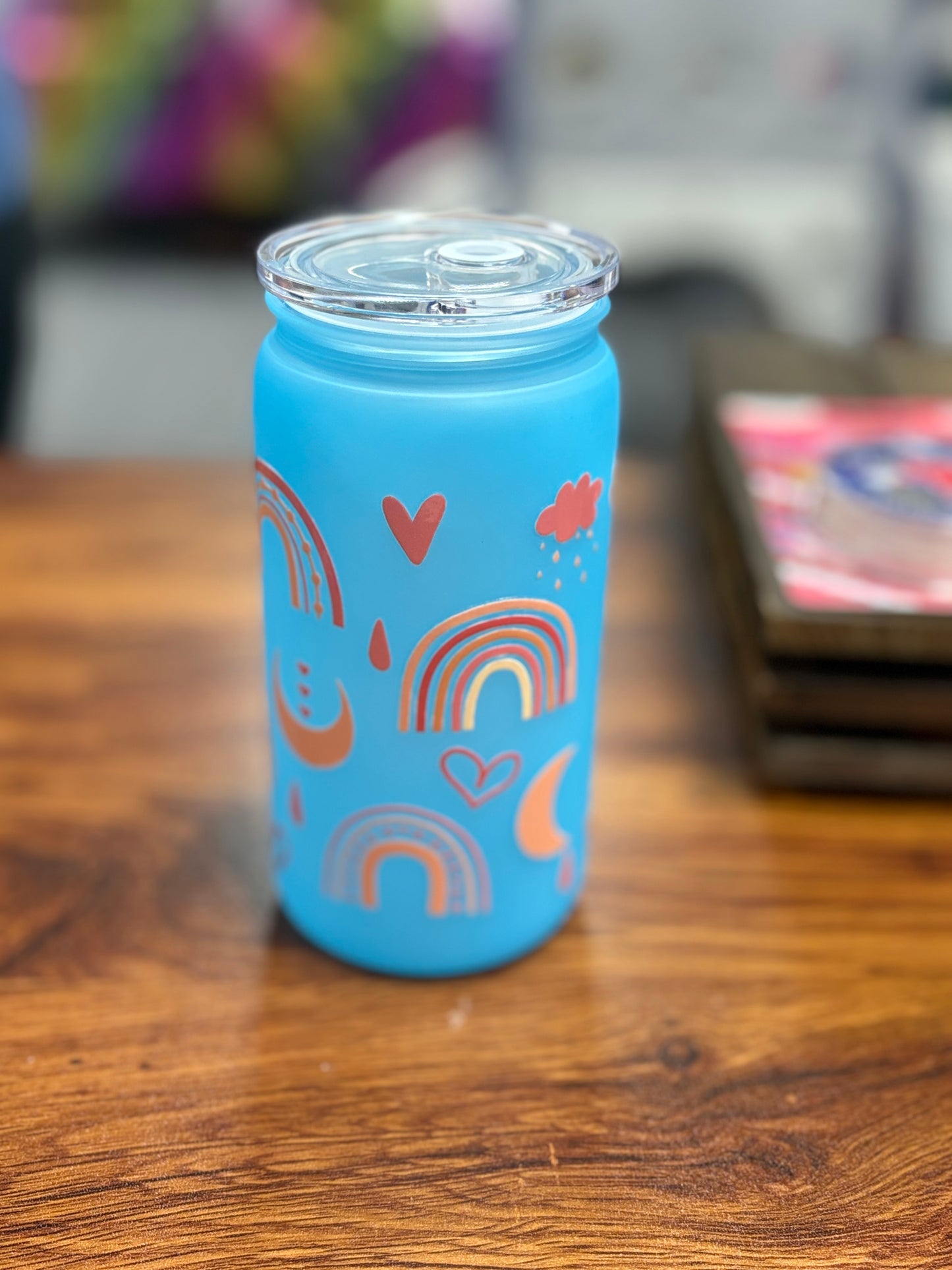 Rainbow 16oz tumbler