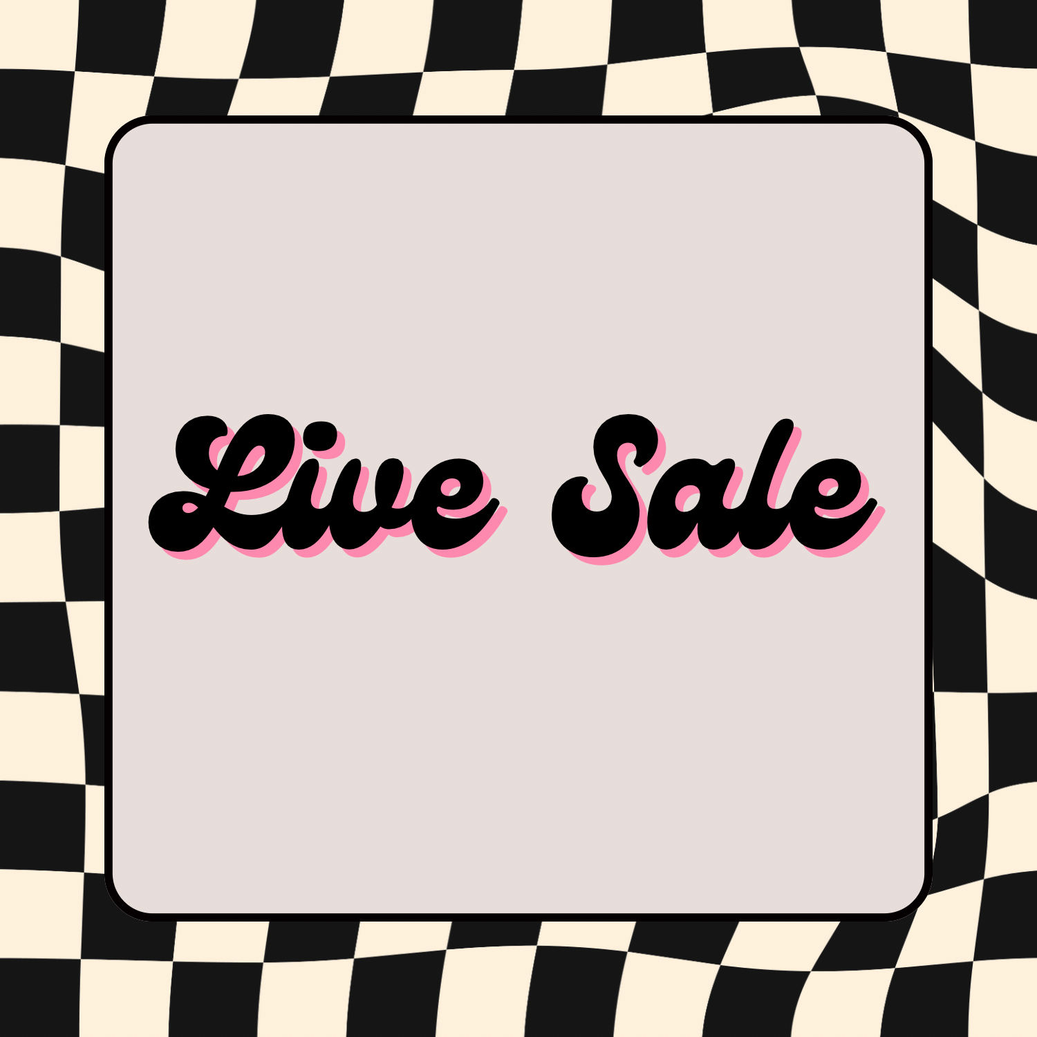 Live sale