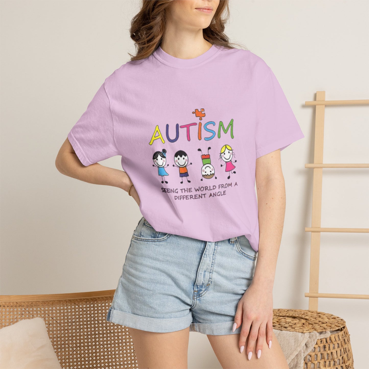 Autism, Seeing the World From a Different Angle T-shirt