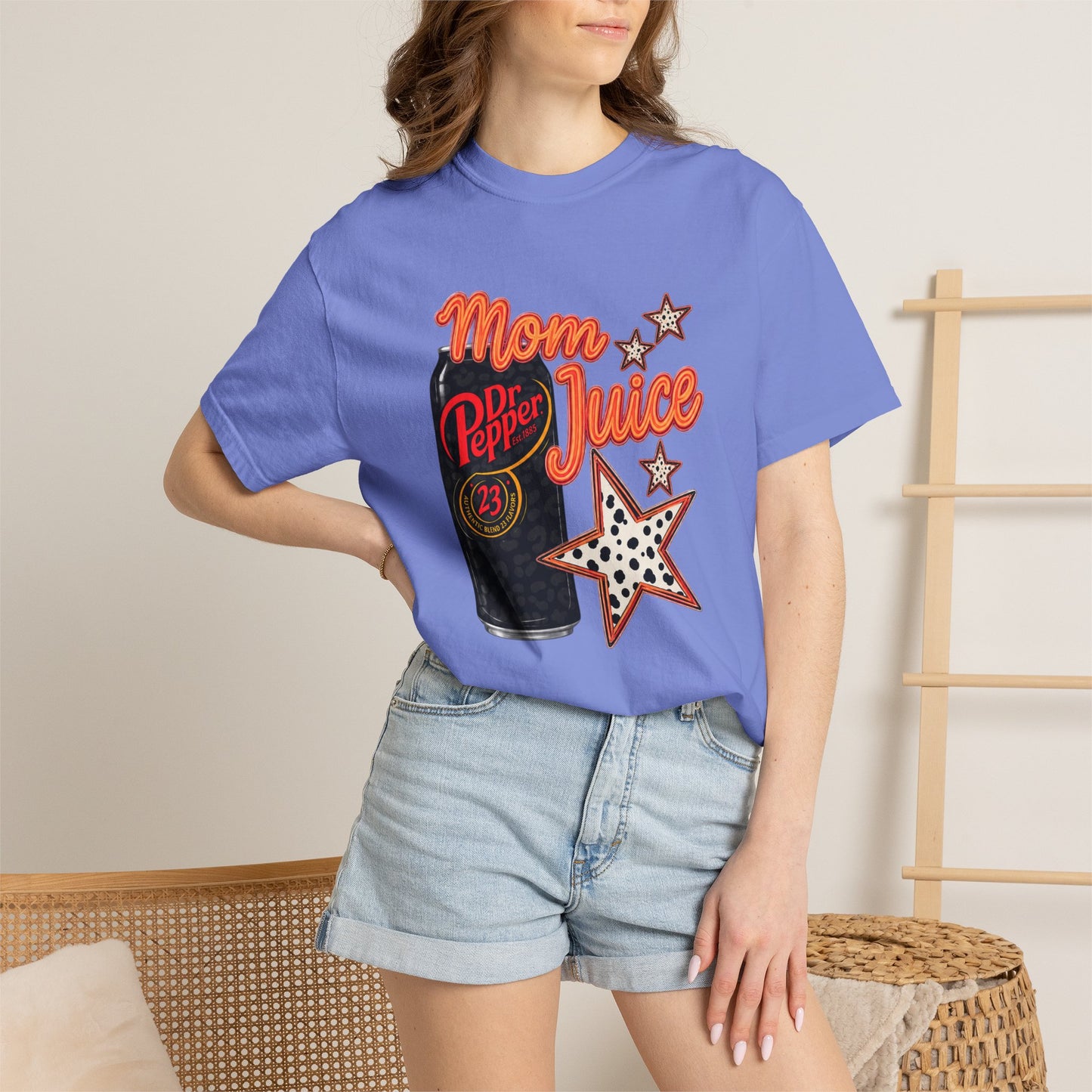 Mom Juice T-Shirt — Retro Dr Pepper Can Graphic Tee