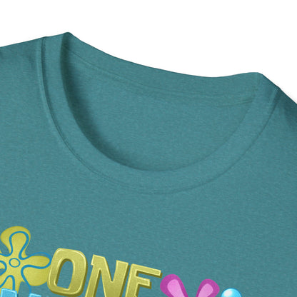 T-Shirt — "One Mental Breakdown Later" Retro Flower Graphic Tee