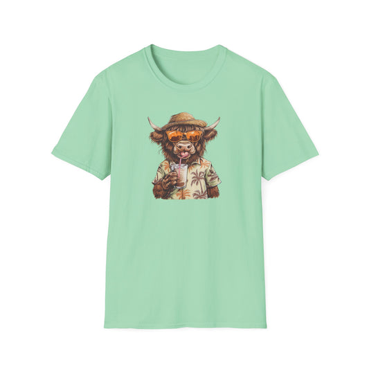 Panama Jack Highland cow tee