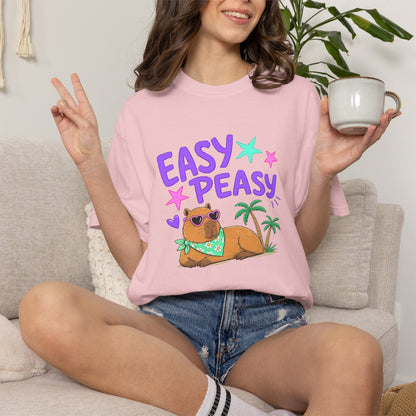 Easy Peasy Capybara T-Shirt