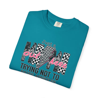 Mom Trying Not To Raise Assholes T-Shirt