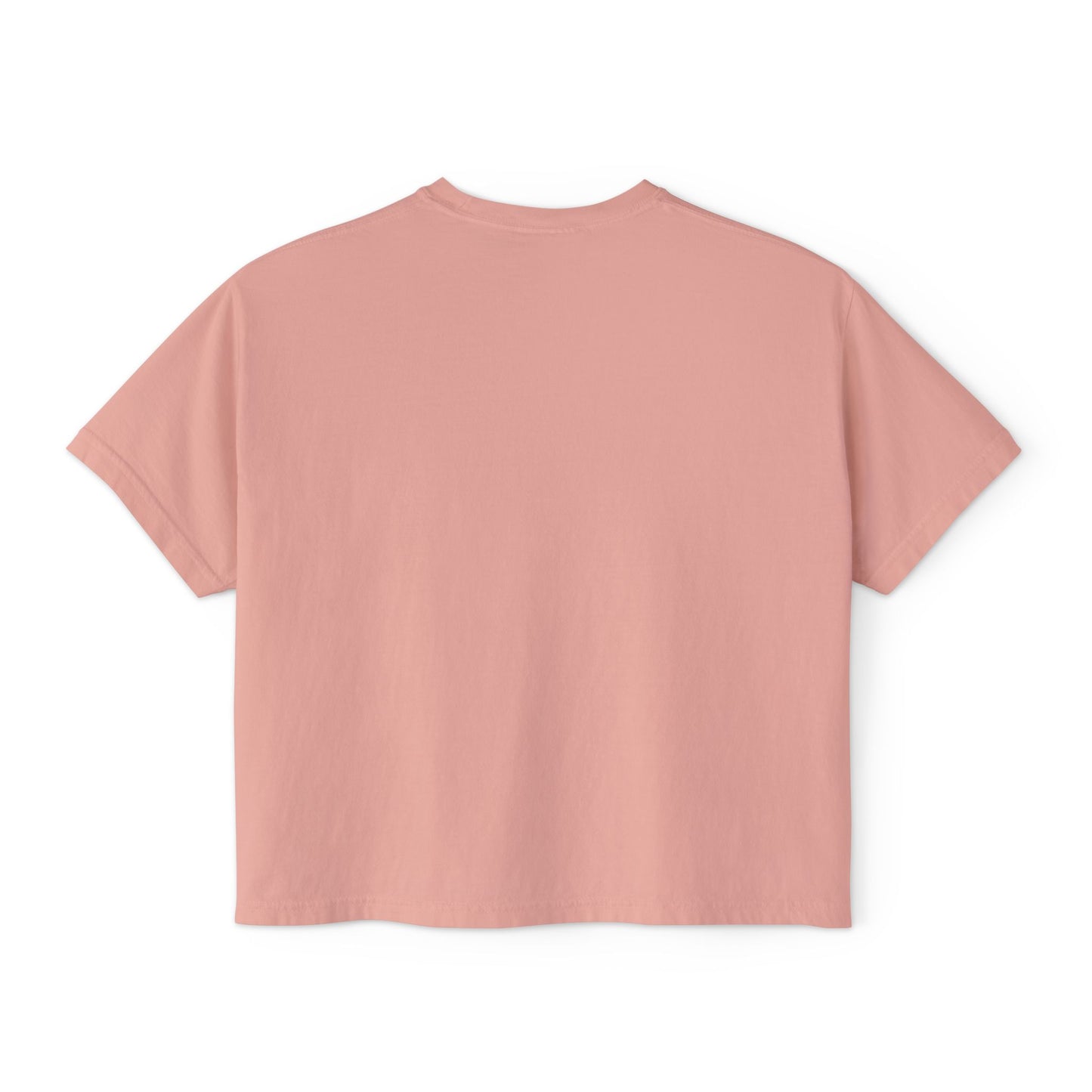 Retro Neon Makeup Graphic Tee — Women's Boxy Tee