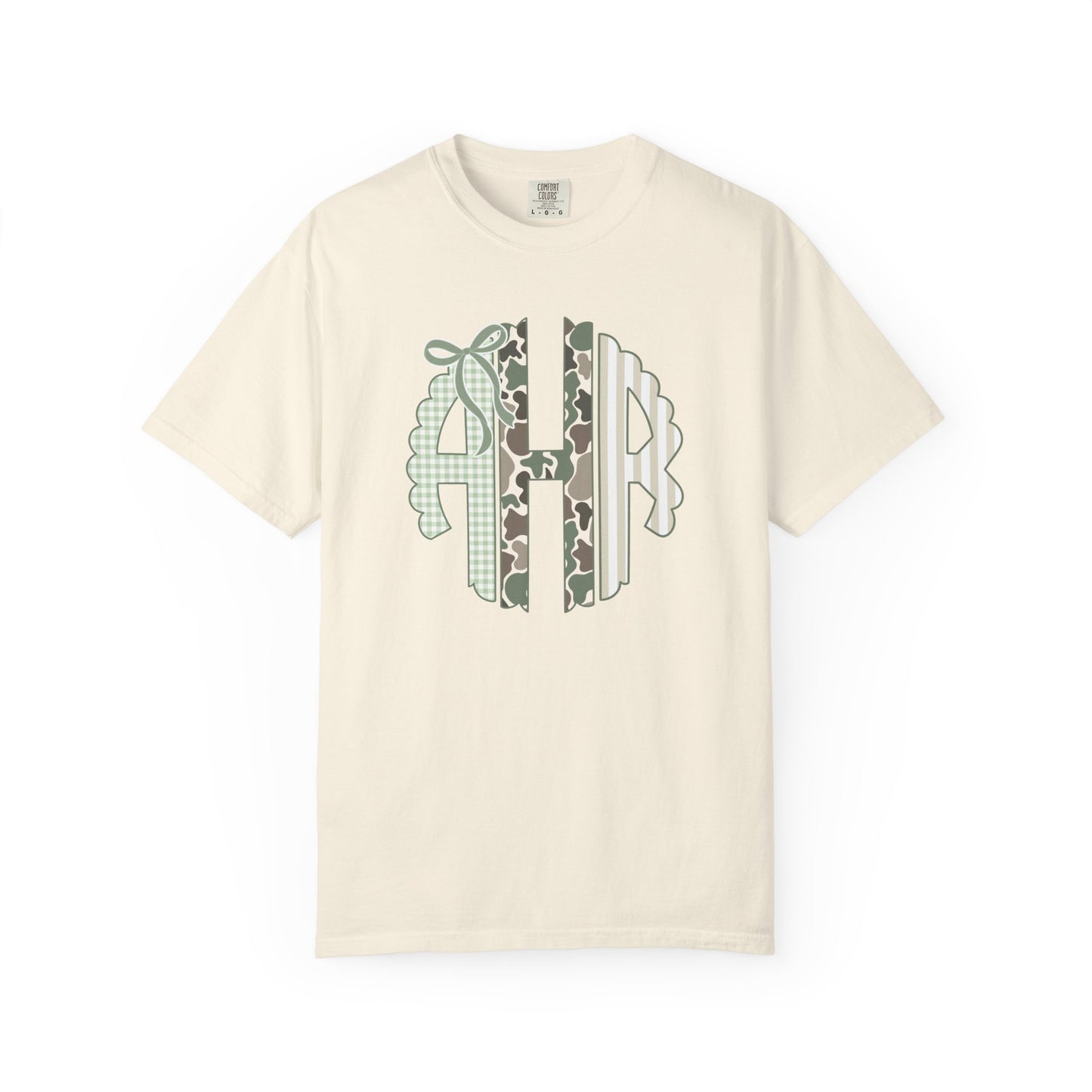 Camo Monogrammed CC Tee