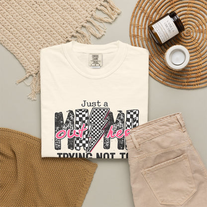 Mom Trying Not To Raise Assholes T-Shirt