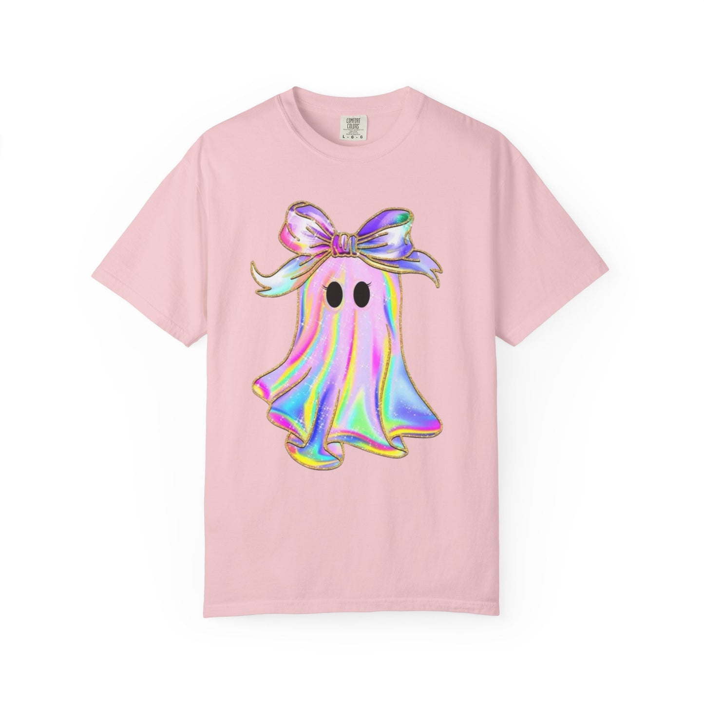 Holographic Bow Ghost T-Shirt