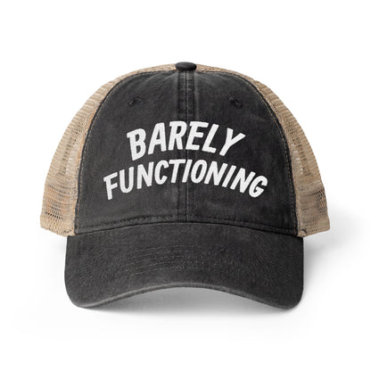 Women's Washed Mesh-Back Cap