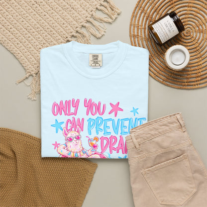 “Only You Can Prevent Drama" comfort color