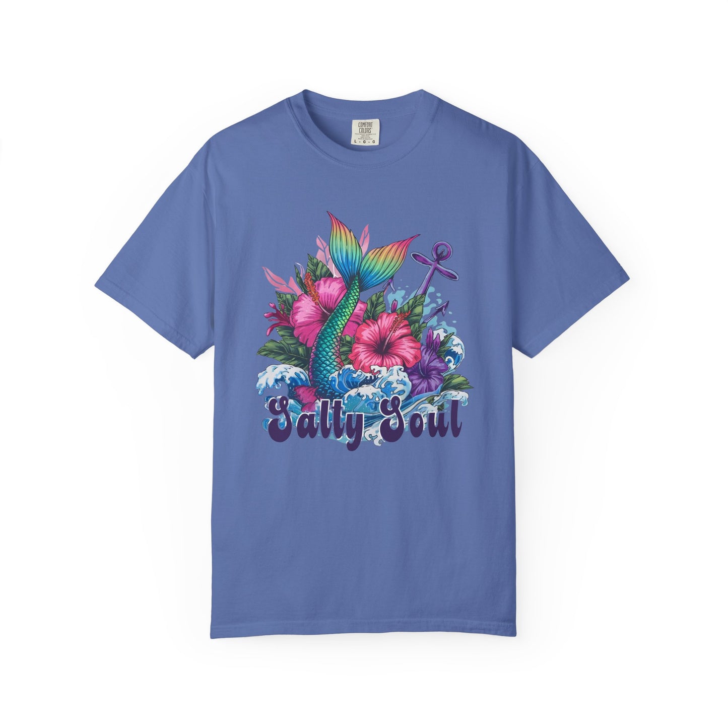 Salty Soul Mermaid Tail T-shirt