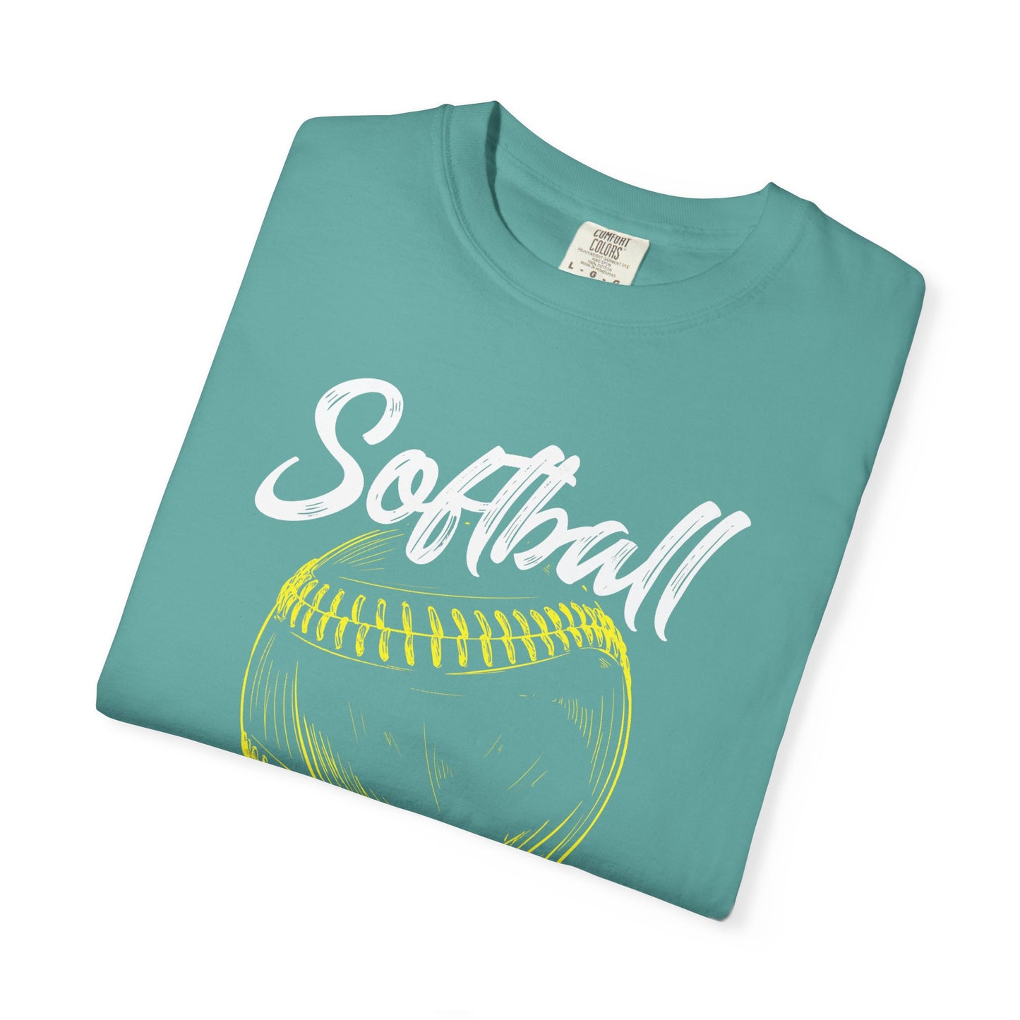 Softball Papa T-Shirt — Daddy Coach Dad Gift