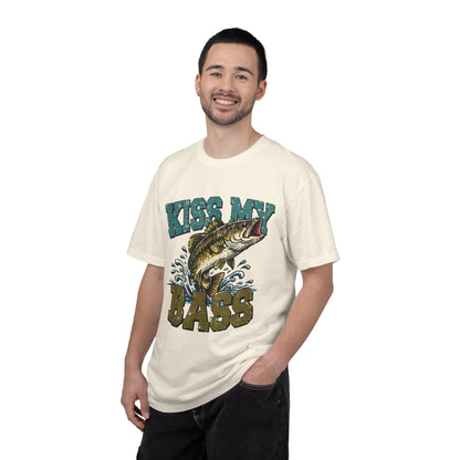 Kiss My Bass Fishing T-Shirt — Humorous Bass Angler Tee