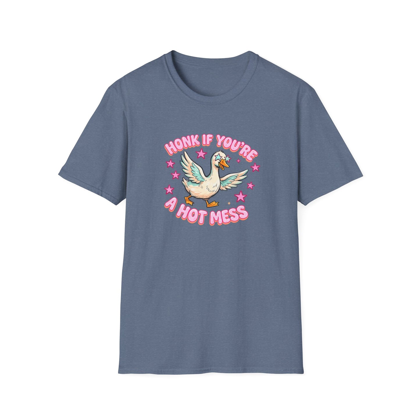 Honk If You’re A Hot Mess T-Shirt — Cute Vintage Dove Graphic Tee