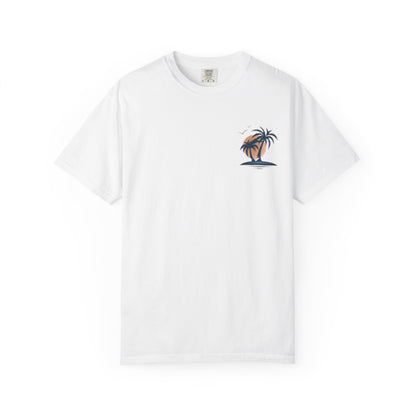 Palm Trees In the Sun, Front & Back T-shirt