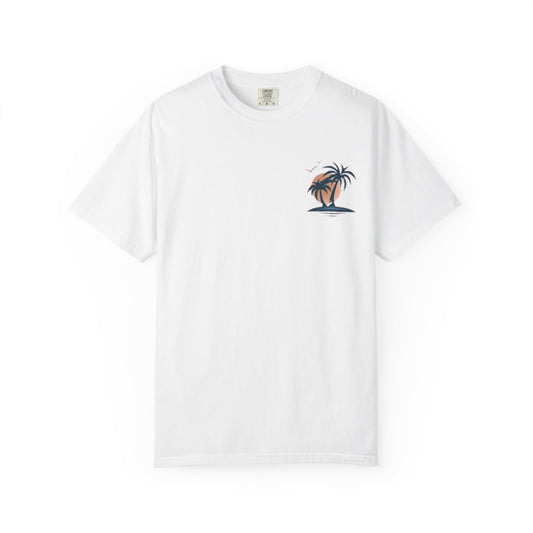 Palm Trees In the Sun, Front & Back T-shirt