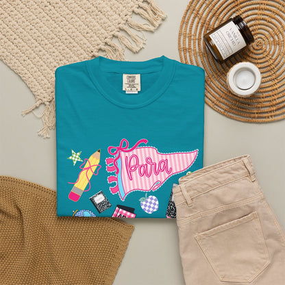 Retro 'Para' Collage T-Shirt — 90s Aesthetic Phone & Makeup Graphic Tee
