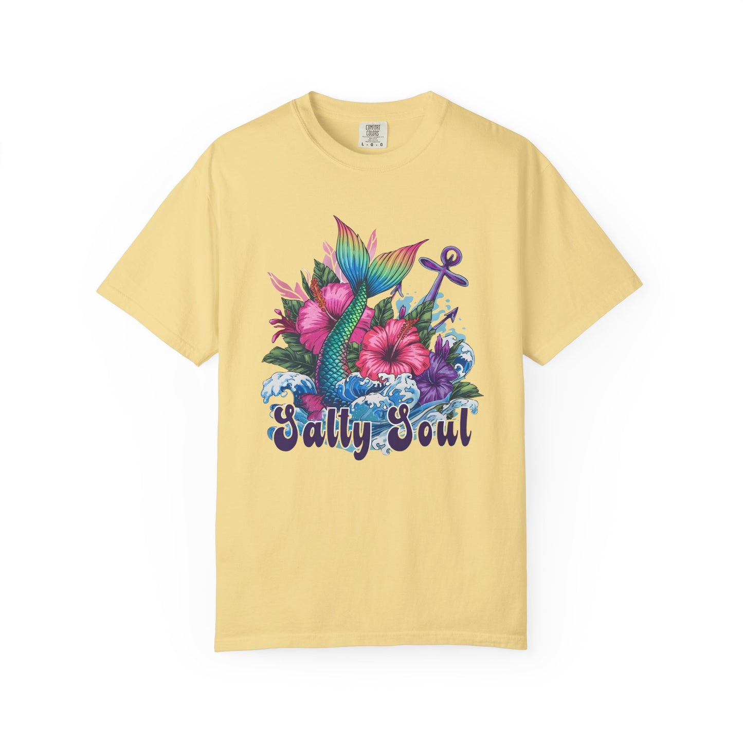 Salty Soul Mermaid Tail T-shirt