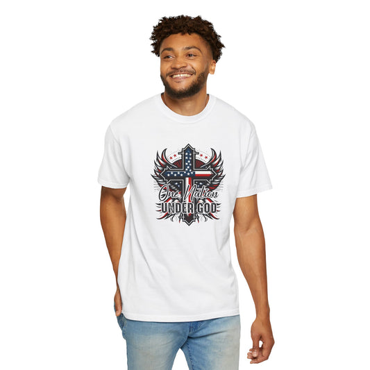 One Nation Under God Cross T-Shirt