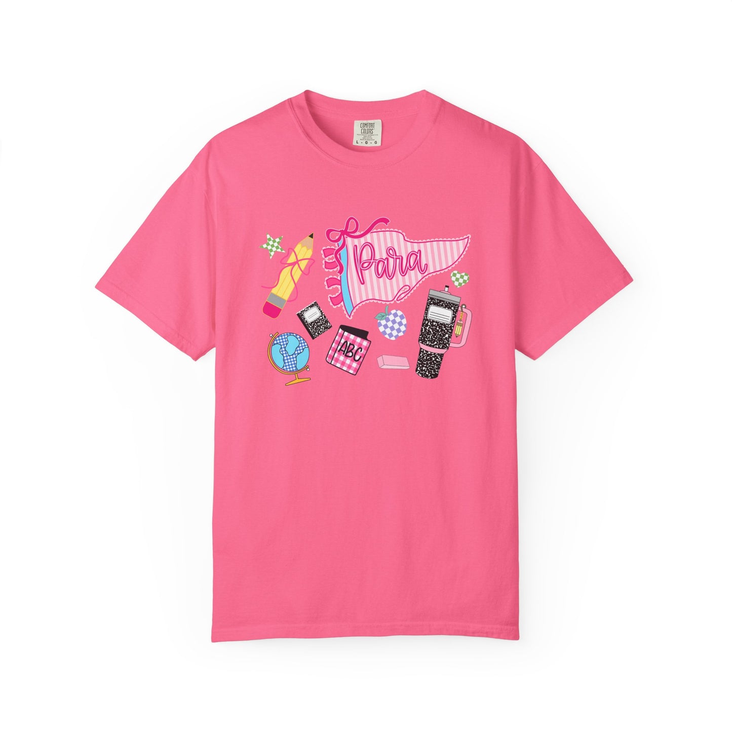 Retro 'Para' Collage T-Shirt — 90s Aesthetic Phone & Makeup Graphic Tee