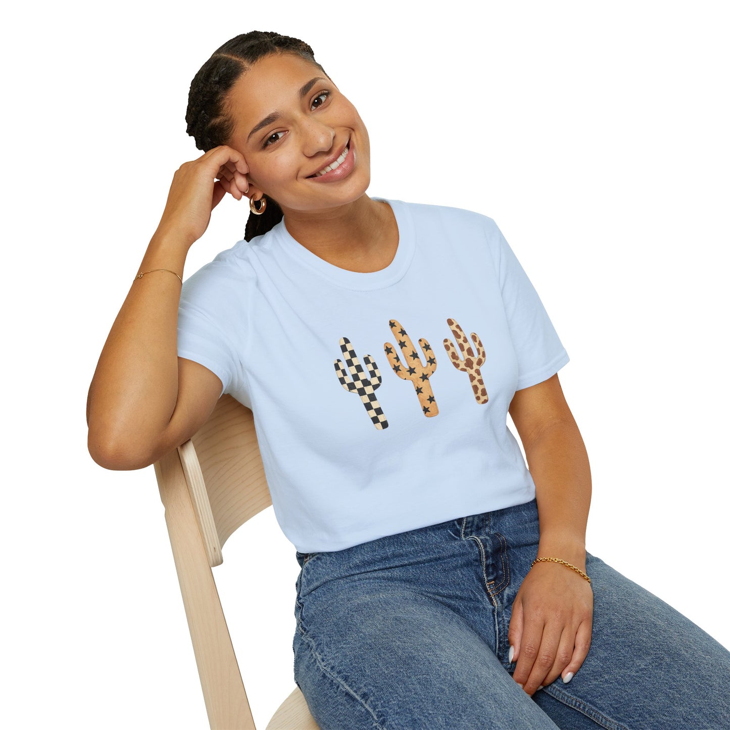 Leopard Print Cactus T-Shirt
