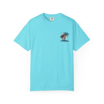 Palm Trees In the Sun, Front & Back T-shirt