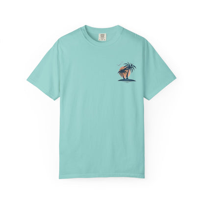Palm Trees In the Sun, Front & Back T-shirt