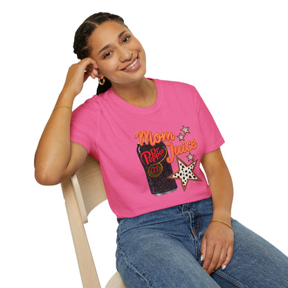 Mom Juice Dr Pepper T-Shirt – Retro Soda Graphic Tee for Moms