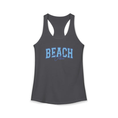 Beach vibin Racerback Tank