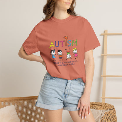 Autism, Seeing the World From a Different Angle T-shirt