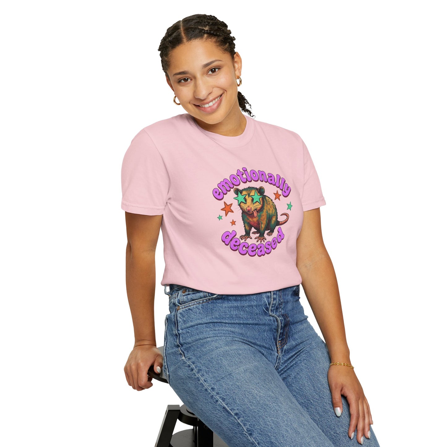 Emotionally Deceased T-Shirt — Vintage Cat Graphic Tee