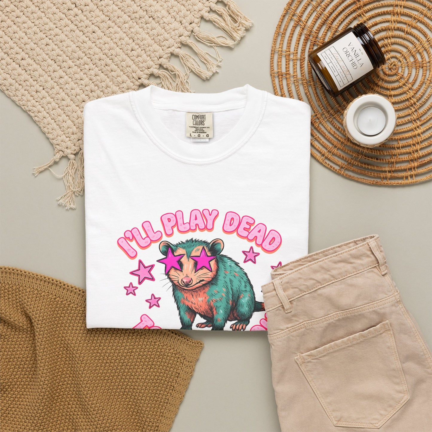 Funny Cat T-Shirt — "I'll Play Dead to Avoid You" Cute Sarcastic Graphic Tee