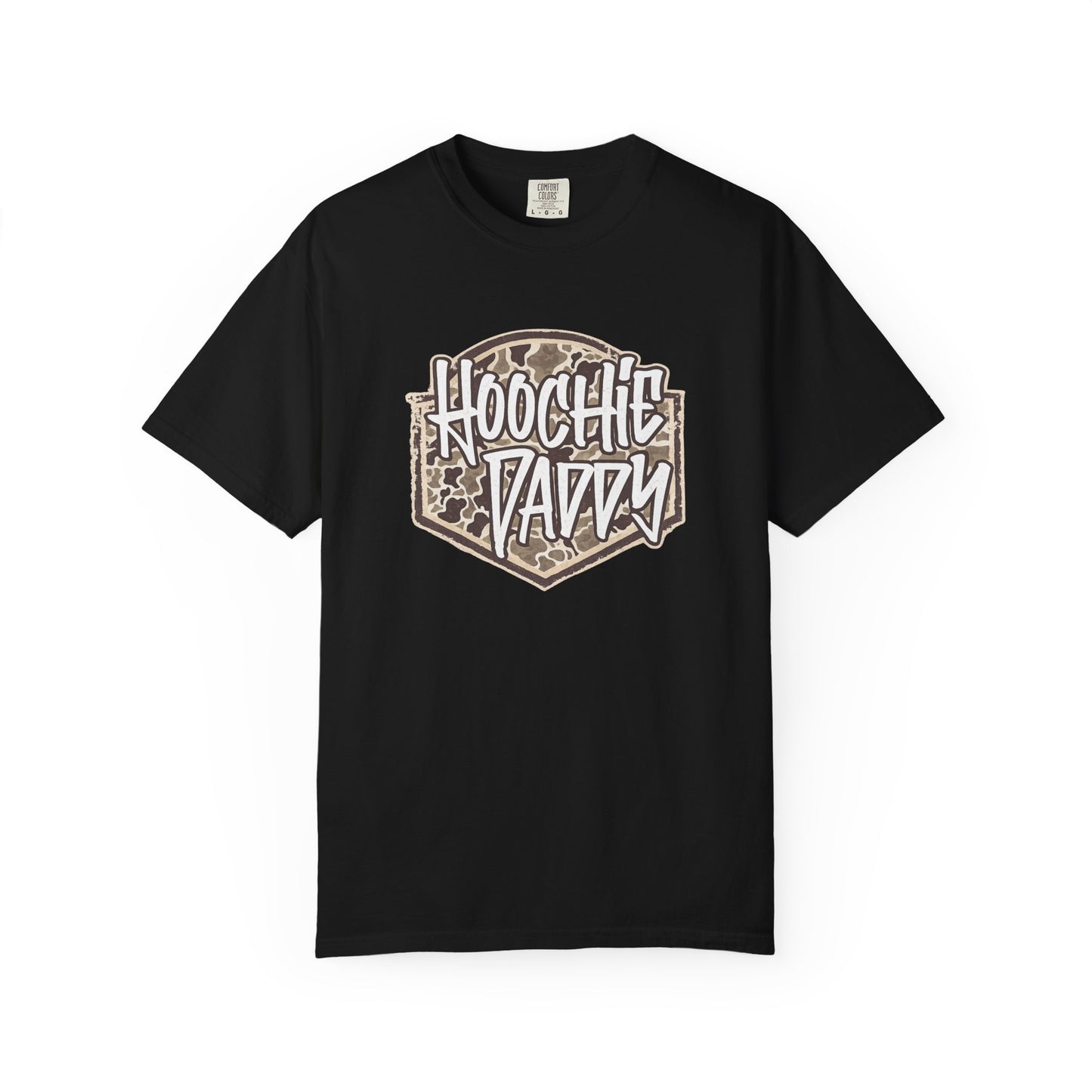 Hoochie Daddy Graphic T-Shirt — Leopard Patch Streetwear Tee