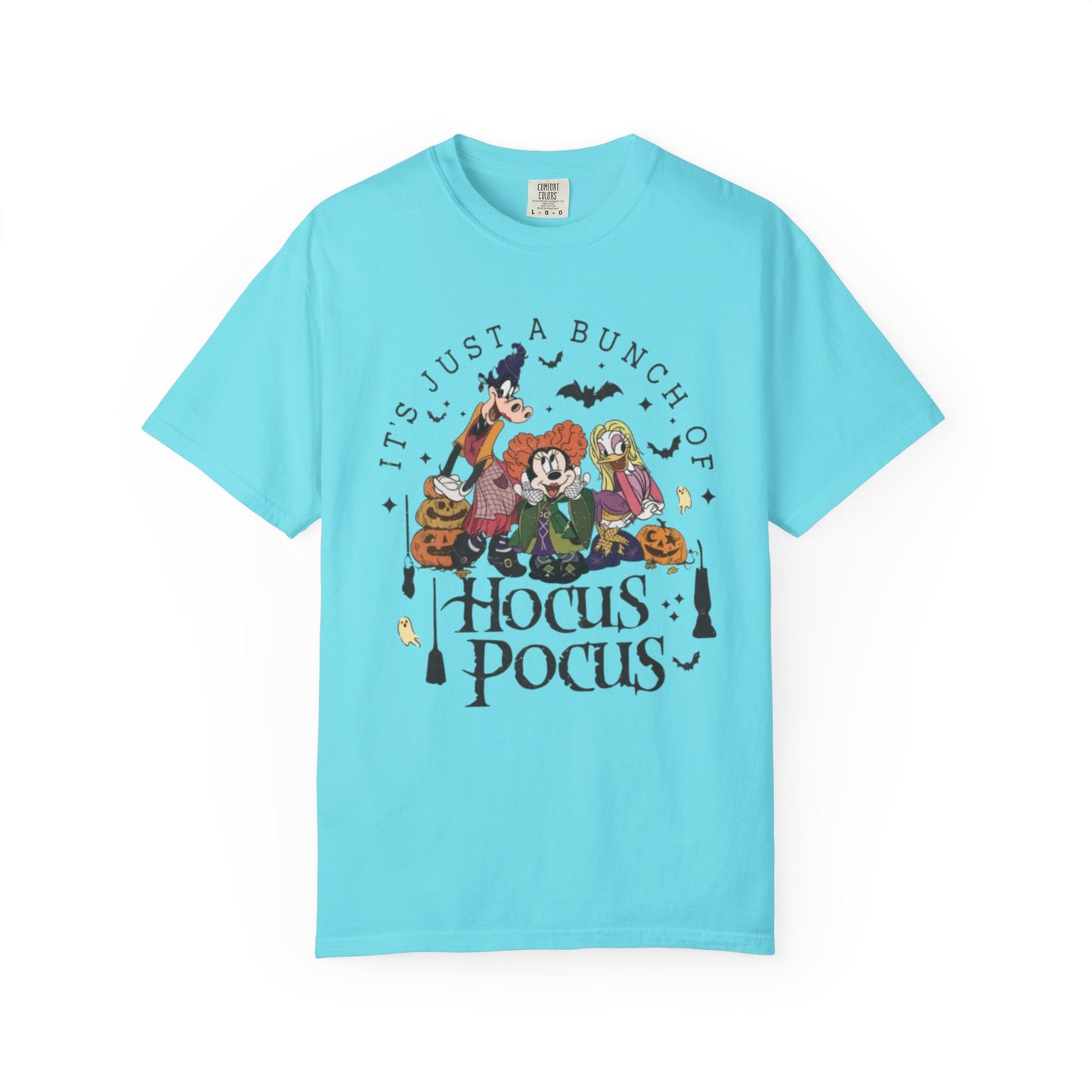 Hocus Pocus Halloween T-Shirt — "It's Just a Bunch of Hocus Pocus" Vintage Witch Tee