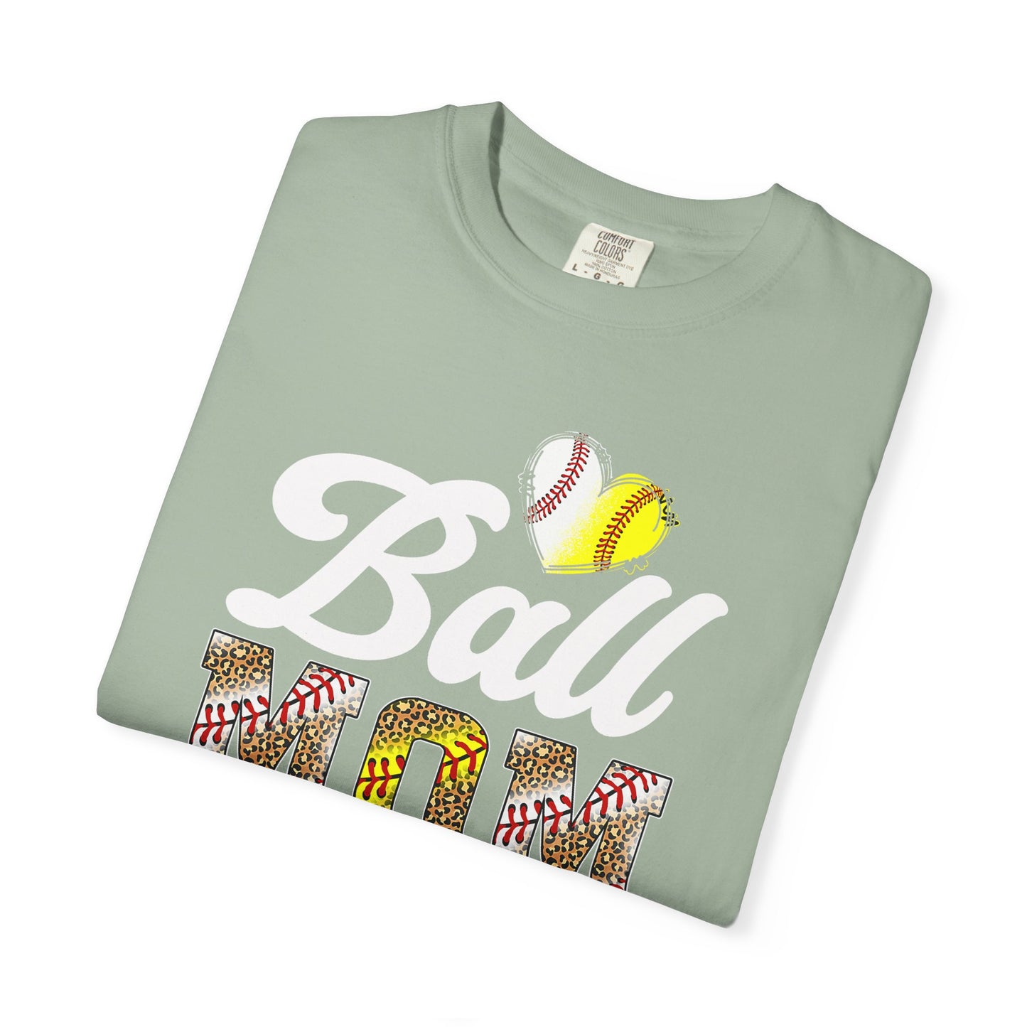 Mom Floral Pattern T-Shirt — Colorful Floral "MOM" Graphic Tee