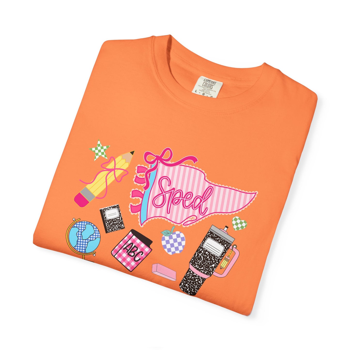 Retro Tech Collage T-Shirt — 'Speed' Graphic Tee for 90s Nostalgia