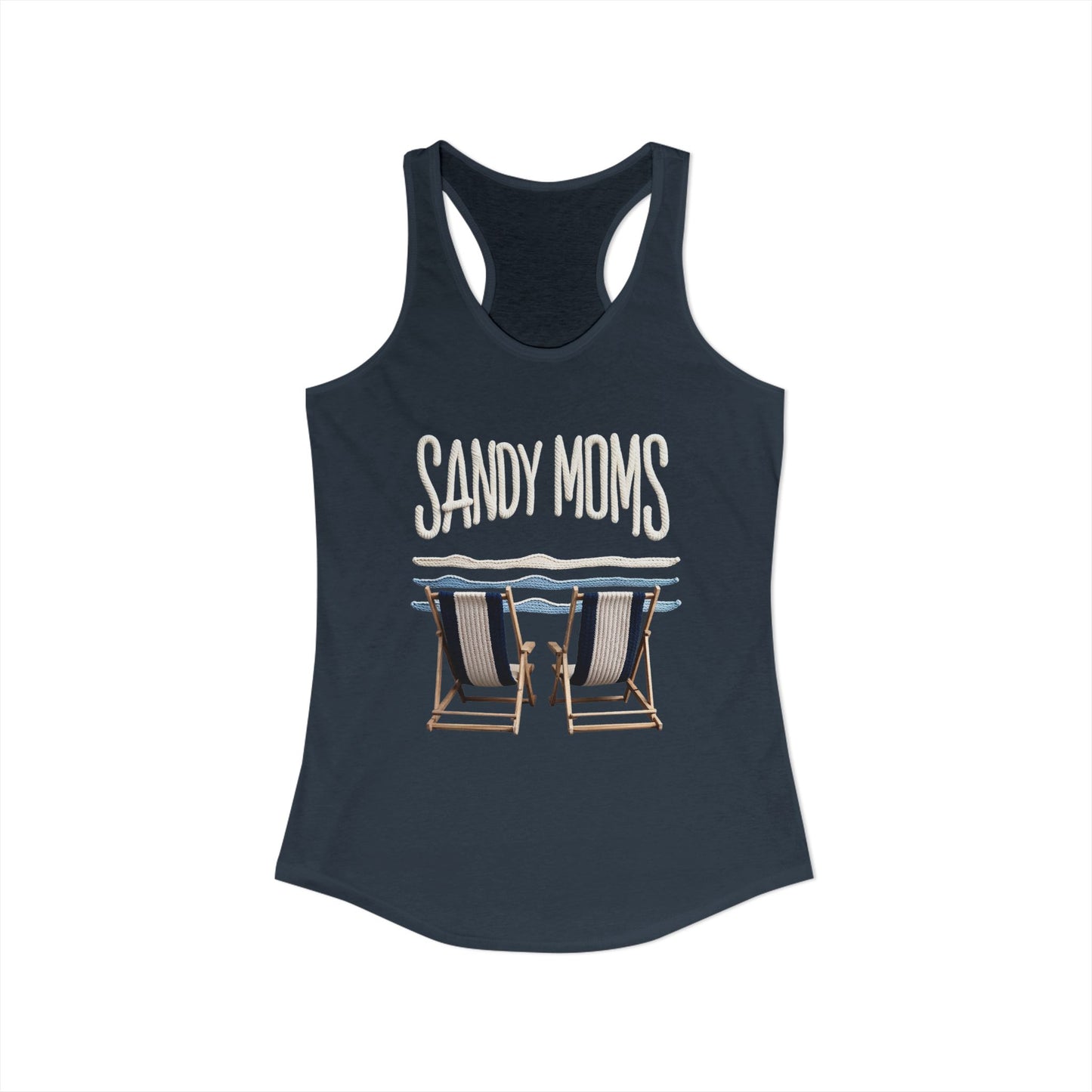 Sandy moms Racerback Tank