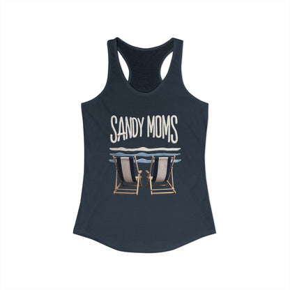 Sandy moms Racerback Tank