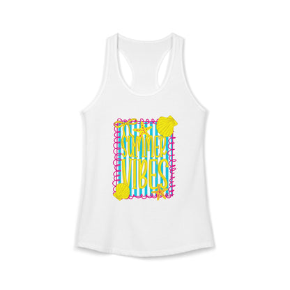 Summer Vibes Racerback Tank