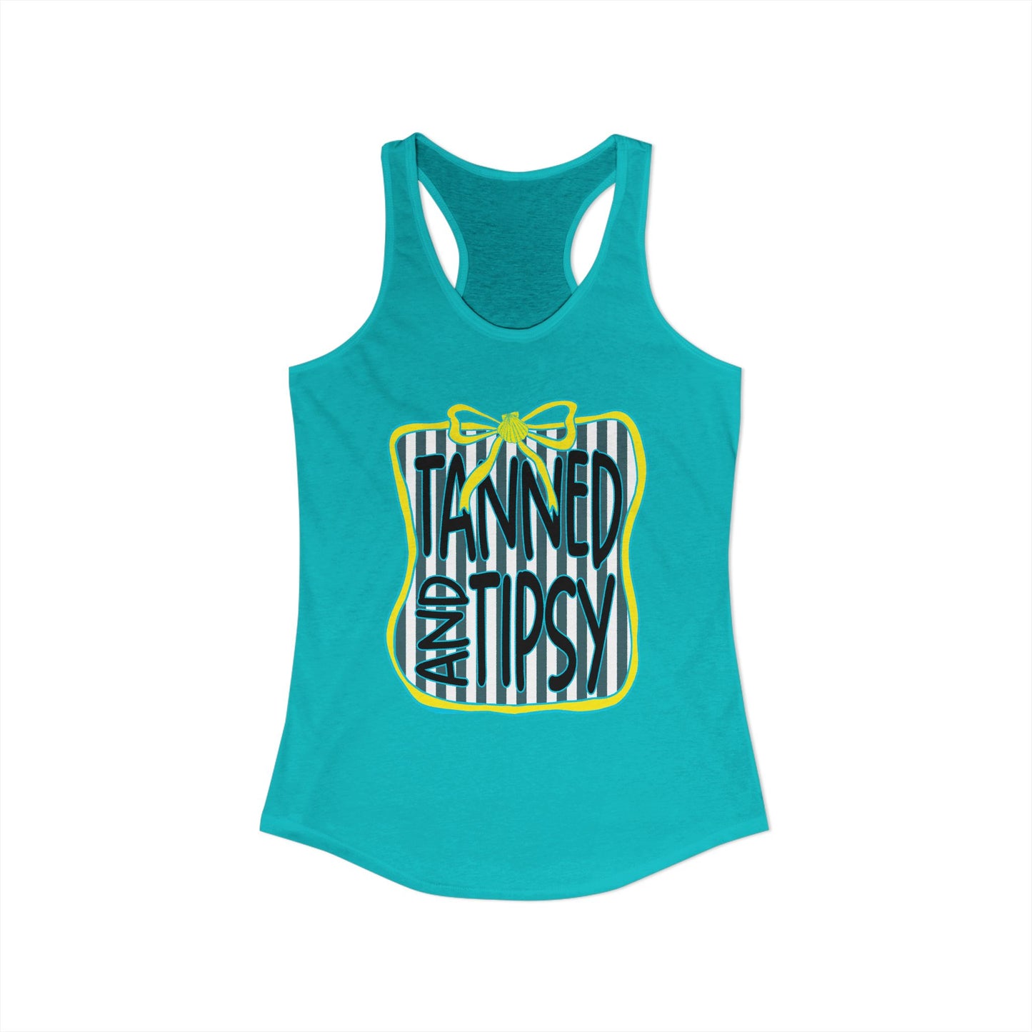 Tanned & Tipsy Racerback Tank