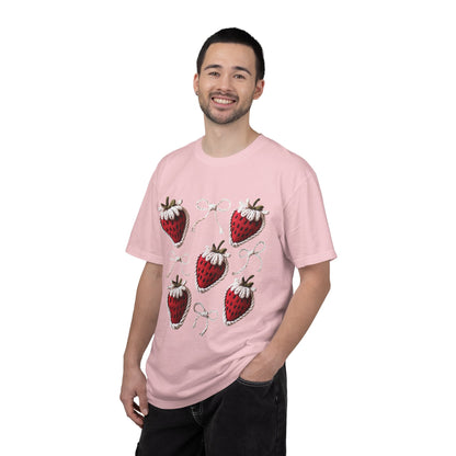 Crochet Strawberries and Bows T-shirt