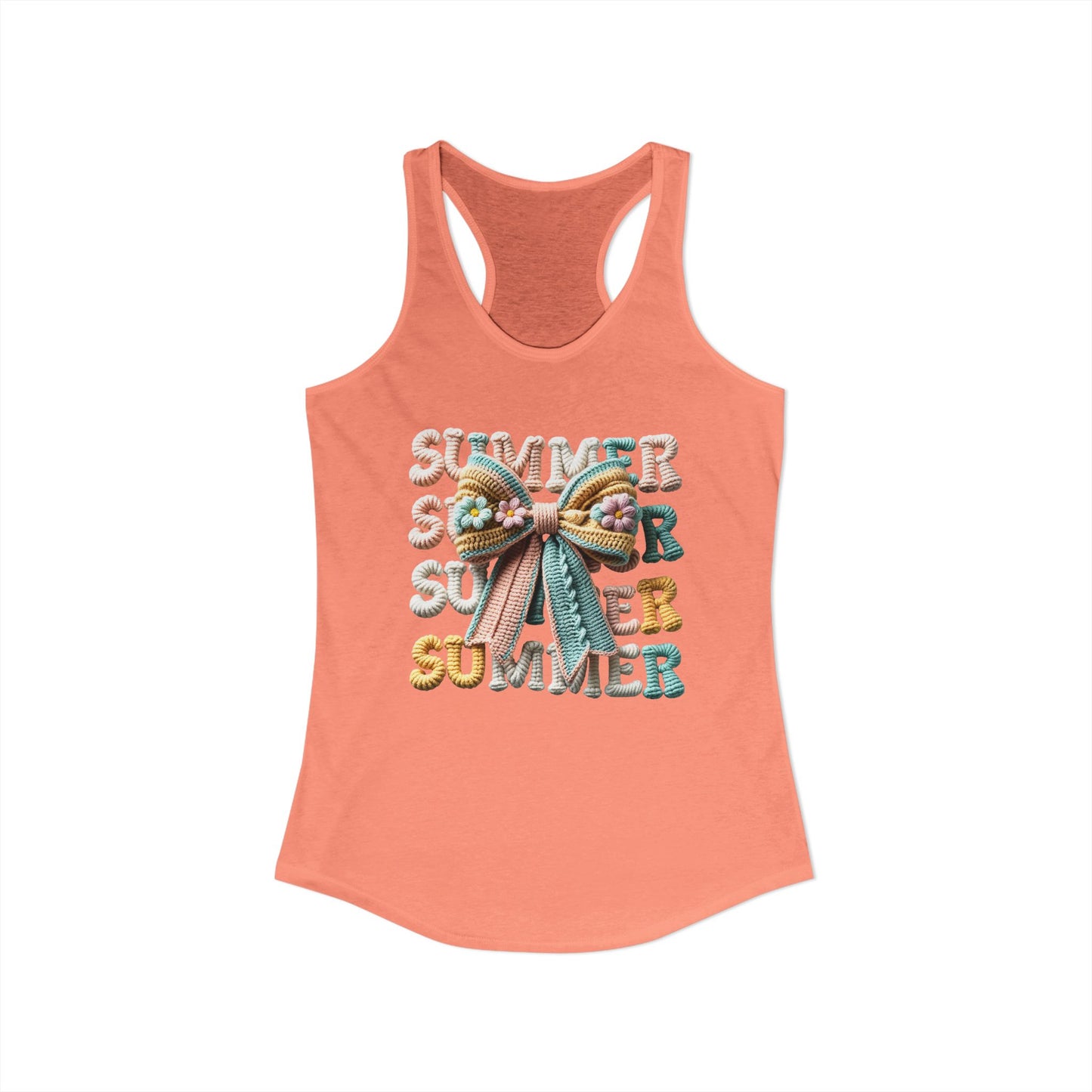 Summer yard bow Racerback Tank