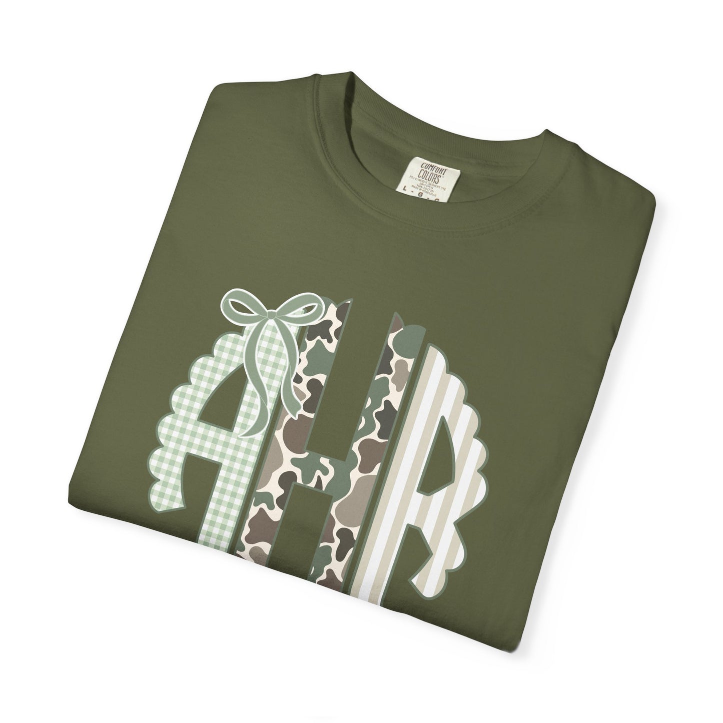 Camo Monogrammed CC Tee