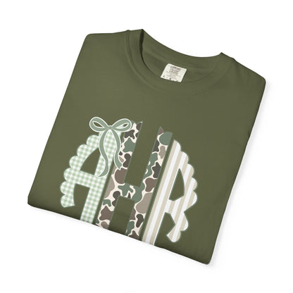 Camo Monogrammed CC Tee