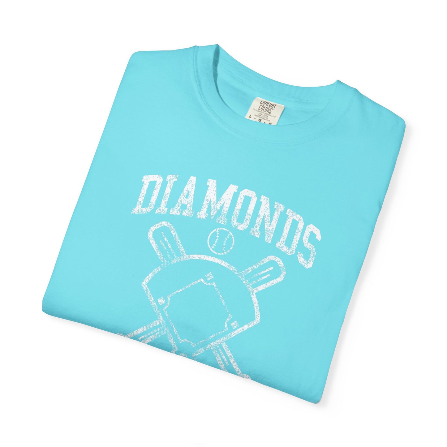 Baseball Diamonds Are A Girl's Best Friend T-Shirt – Women's Soft Vintage Baseball Tee